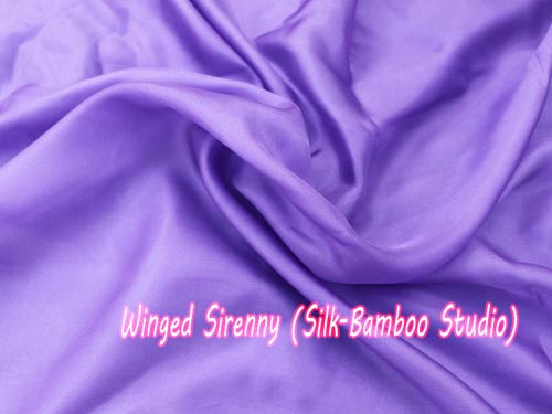 Lavender silk fabric by yard,various width&thickness - Click Image to Close