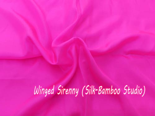 Pink silk fabric by yard,various width&thickness - Click Image to Close