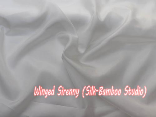 White silk fabric,various width&thickness, by yard - Click Image to Close