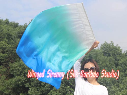 85 cm (33") prophetic silk worship flex flag for kids, Seacoast
