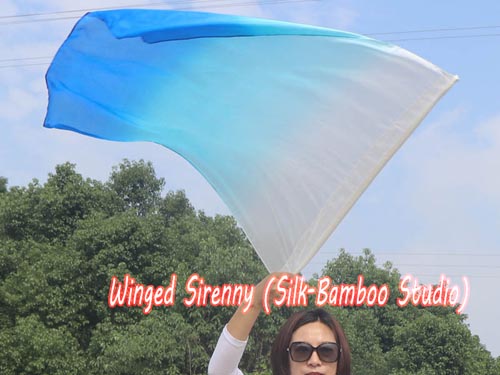 85 cm (33") prophetic silk worship flex flag for kids, Royalty
