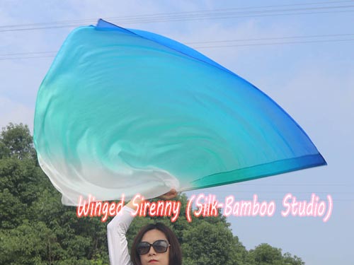 103 cm (40") prophetic silk worship flex flag, Seacoast