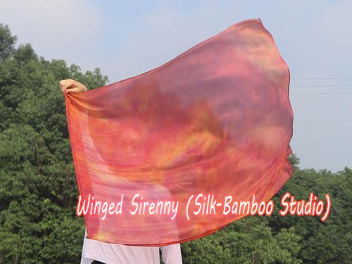 103 cm (40") prophetic silk worship flex flag, Copper