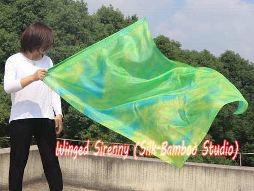 130 cm (51") prophetic silk worship flex flag, Breeze