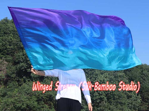 178 cm (70") prophetic silk worship flex flag, Mystery B