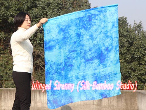 103cm spinning flag poi for Worship & Praise, Blue Moon