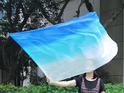 129cm*88cm spinning flag poi, long side Royalty - Click Image to Close