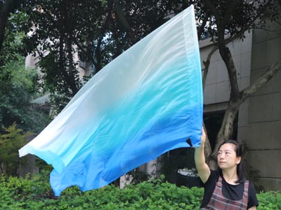 174cm*88cm spinning flag poi, long side Royalty - Click Image to Close