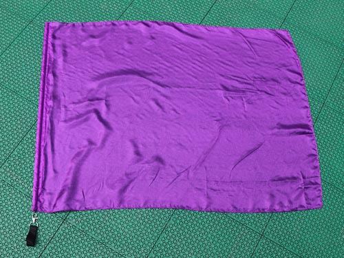1 pc 81cm*64cm spinning flag poi for Worship and Praise, purple