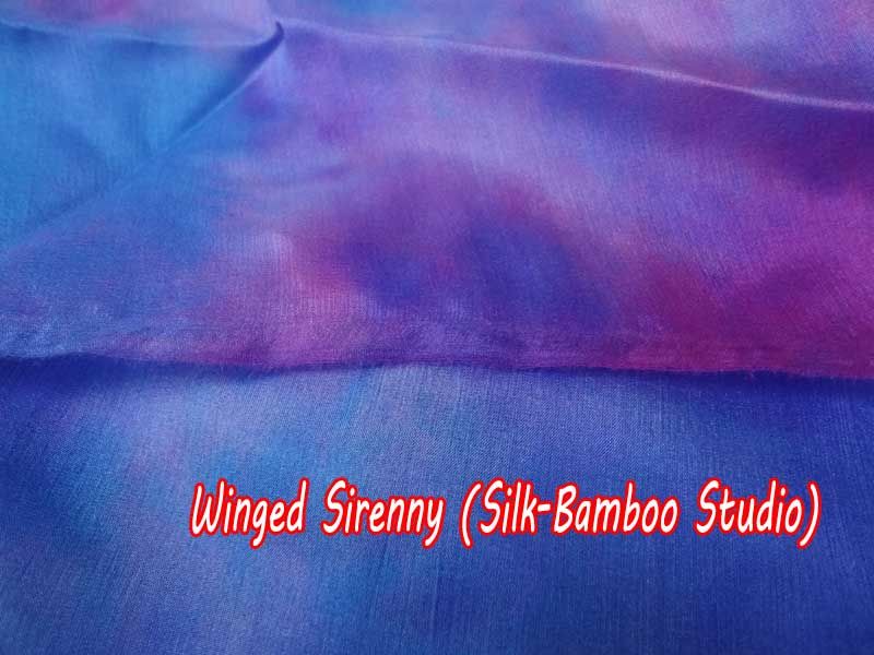 Mermaid Dream silk fabric,various width&thickness, by yard