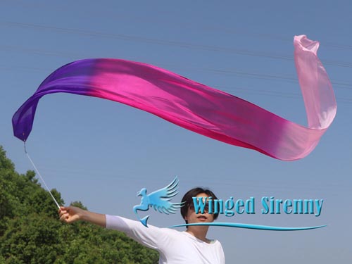 1pc 2.5m*30cm Prosperity silk dance streamer - Click Image to Close