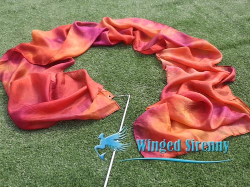 1pc 2.5m*30cm Copper silk dance streamer - Click Image to Close