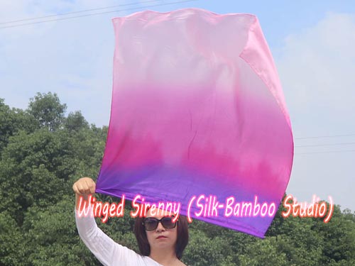 85 cm (33") prophetic silk flex flag for kids, Prosperity - Click Image to Close