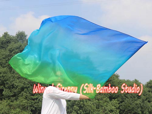 130 cm (51") prophetic silk worship flex flag, Adventure - Click Image to Close