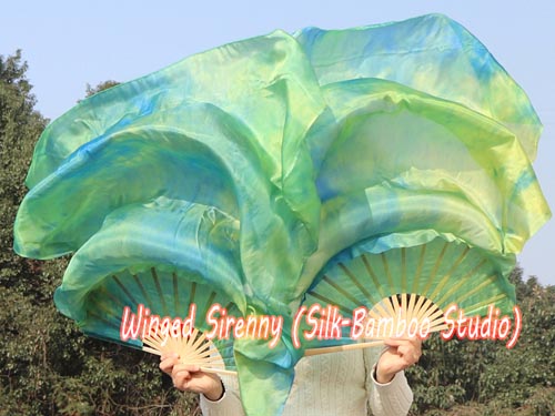 1.1m kids' dance silk fan veil, Breeze