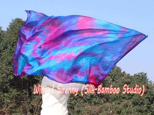 174cm*88cm spinning flag poi, Mermaid Dream - Click Image to Close