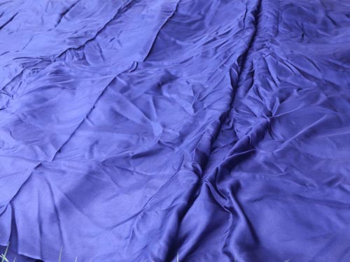 Navy blue silk fabric by yard,various width&thickness